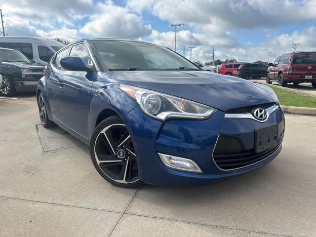 Used 2017 Hyundai Veloster Value Edition with VIN KMHTC6AD2HU318324 for sale in Manvel, TX