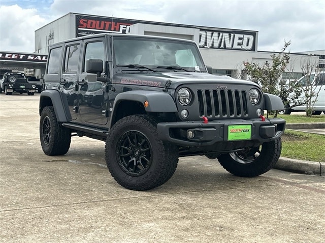 Used 2018 Jeep Wrangler JK Unlimited Rubicon Recon with VIN 1C4HJWFG9JL899643 for sale in Manvel, TX