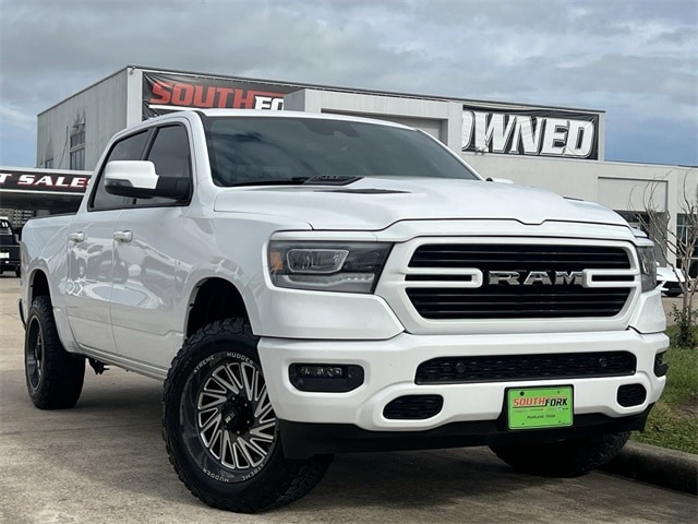 Used 2023 RAM Ram 1500 Pickup Laramie with VIN 1C6SRFJTXPN519507 for sale in Manvel, TX