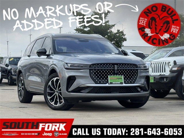 Used 2024 Lincoln Nautilus Reserve with VIN 5LMPJ8KA6RJ798178 for sale in Manvel, TX