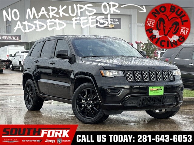 Used 2020 Jeep Grand Cherokee Altitude with VIN 1C4RJEAG4LC403642 for sale in Manvel, TX