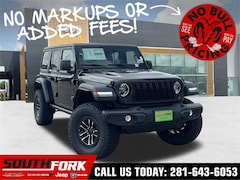 Used 2025 Jeep Wrangler 4-DOOR WILLYS Sport Utility For Sale near Houston, TX