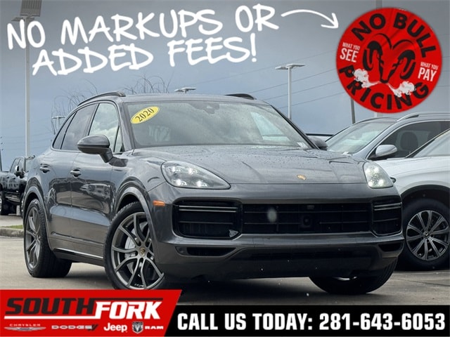 Used 2020 Porsche Cayenne Turbo with VIN WP1AF2AY5LDA39181 for sale in Manvel, TX