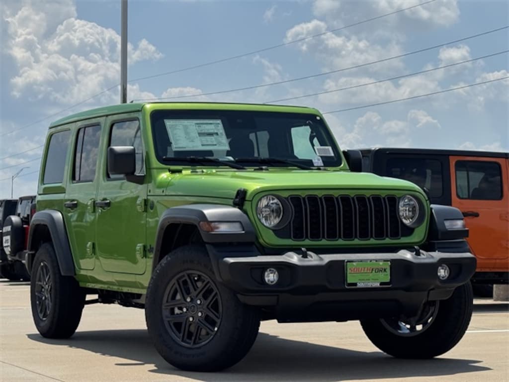 New 2025 Jeep Wrangler 4-DOOR SPORT S Sport Utility