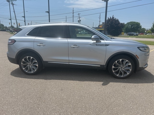 Certified 2022 Lincoln Nautilus Reserve with VIN 2LMPJ8K97NBL05202 for sale in Southgate, MI