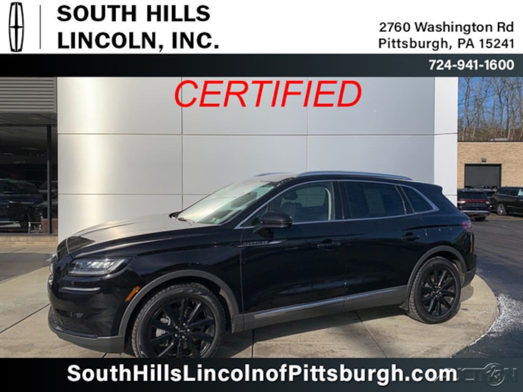 Certified 2023 Lincoln Nautilus Reserve SUV