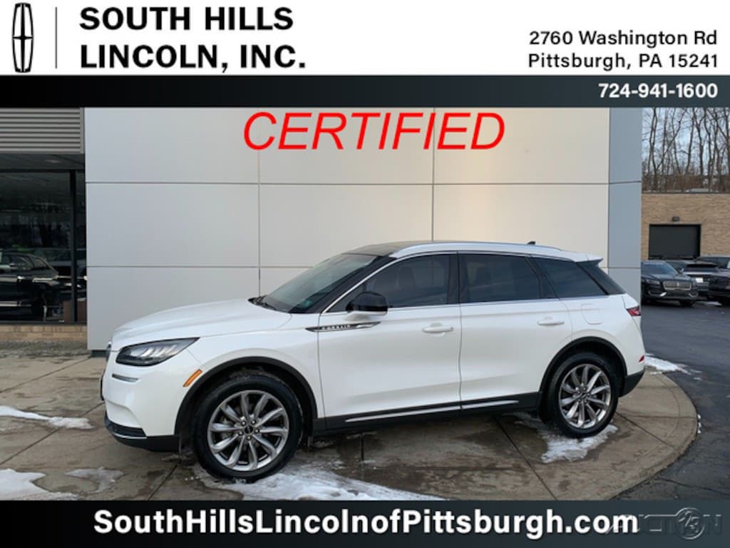 Certified 2022 Lincoln Corsair Standard SUV