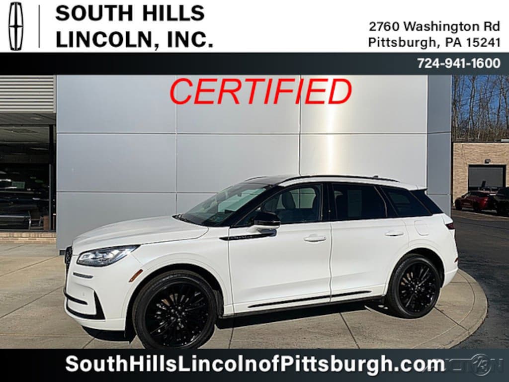 Certified 2024 Lincoln Corsair Reserve SUV