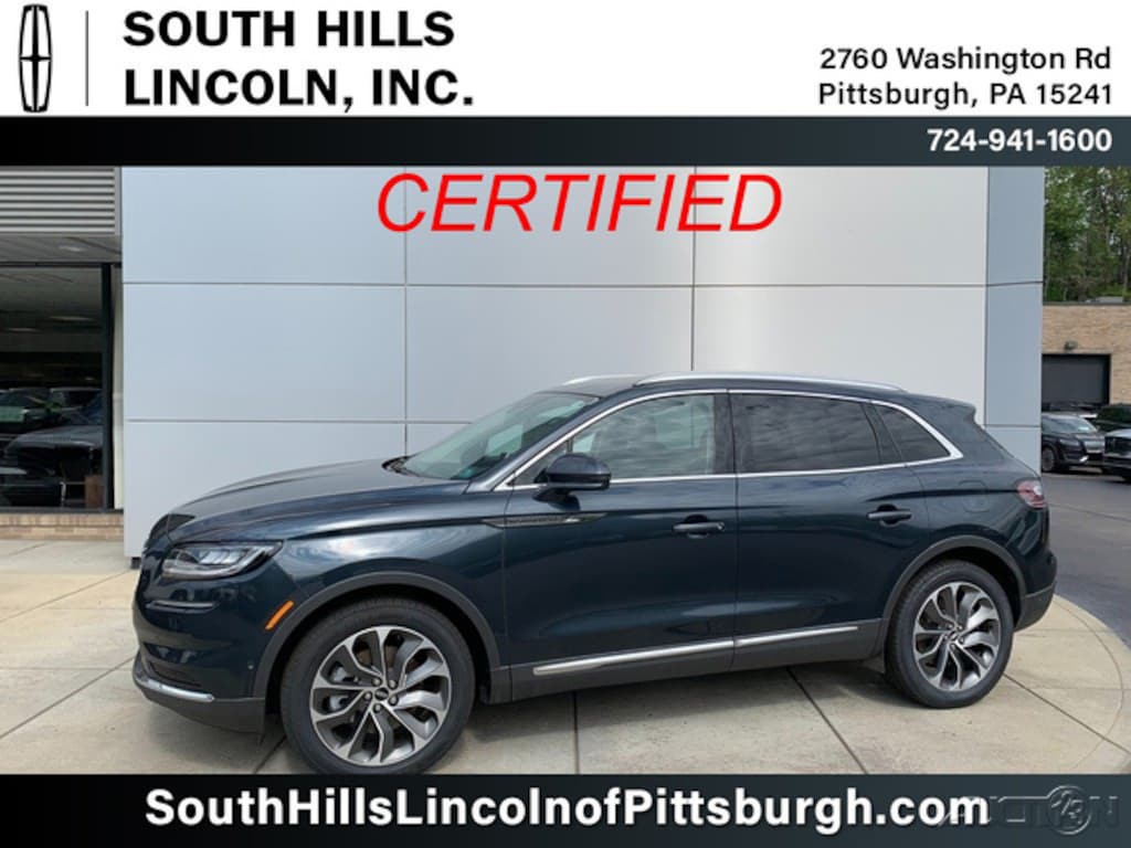 Certified 2023 Lincoln Nautilus Reserve SUV