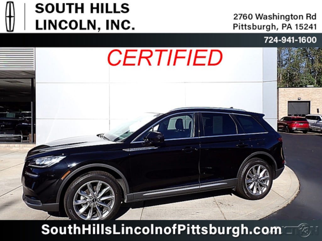 Certified 2022 Lincoln Corsair Standard SUV