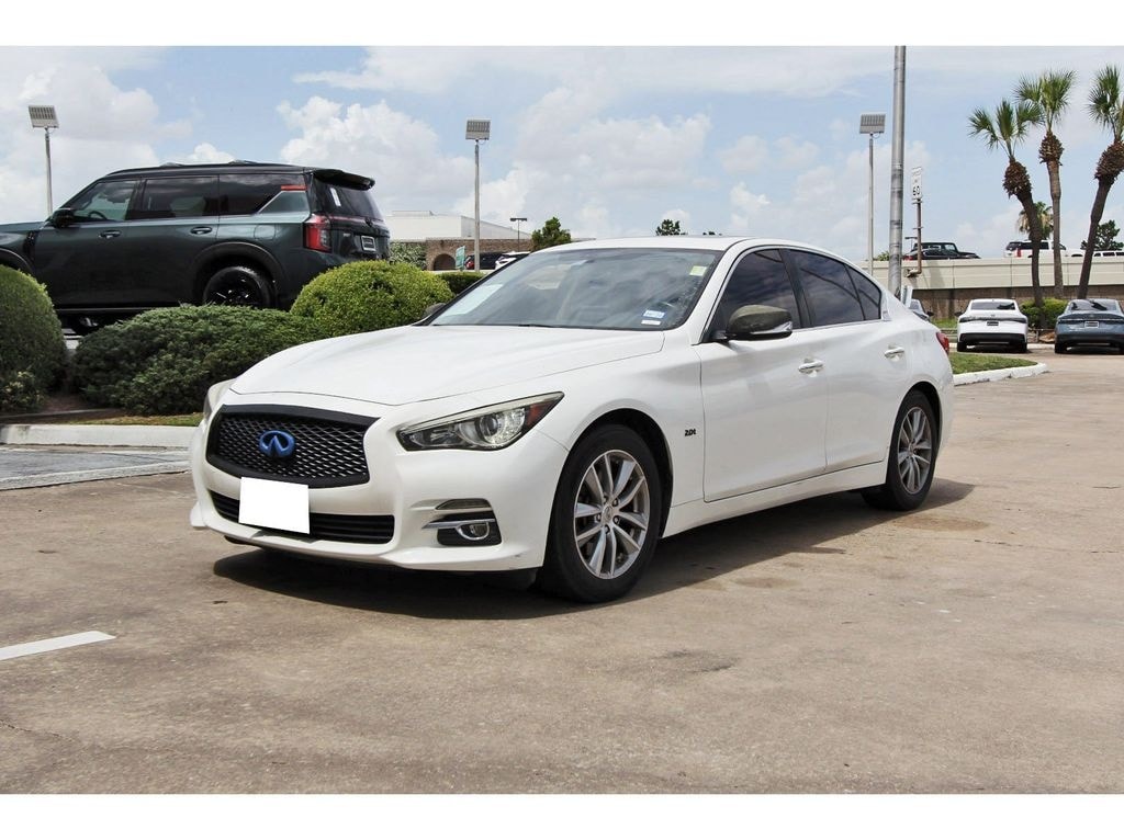 Used 2017 INFINITI Q50 Base with VIN JN1CV7AP6HM642023 for sale in Houston, TX