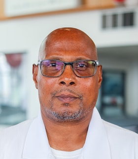 Staff member Cletis Shields from ID_cdd00aa0d512