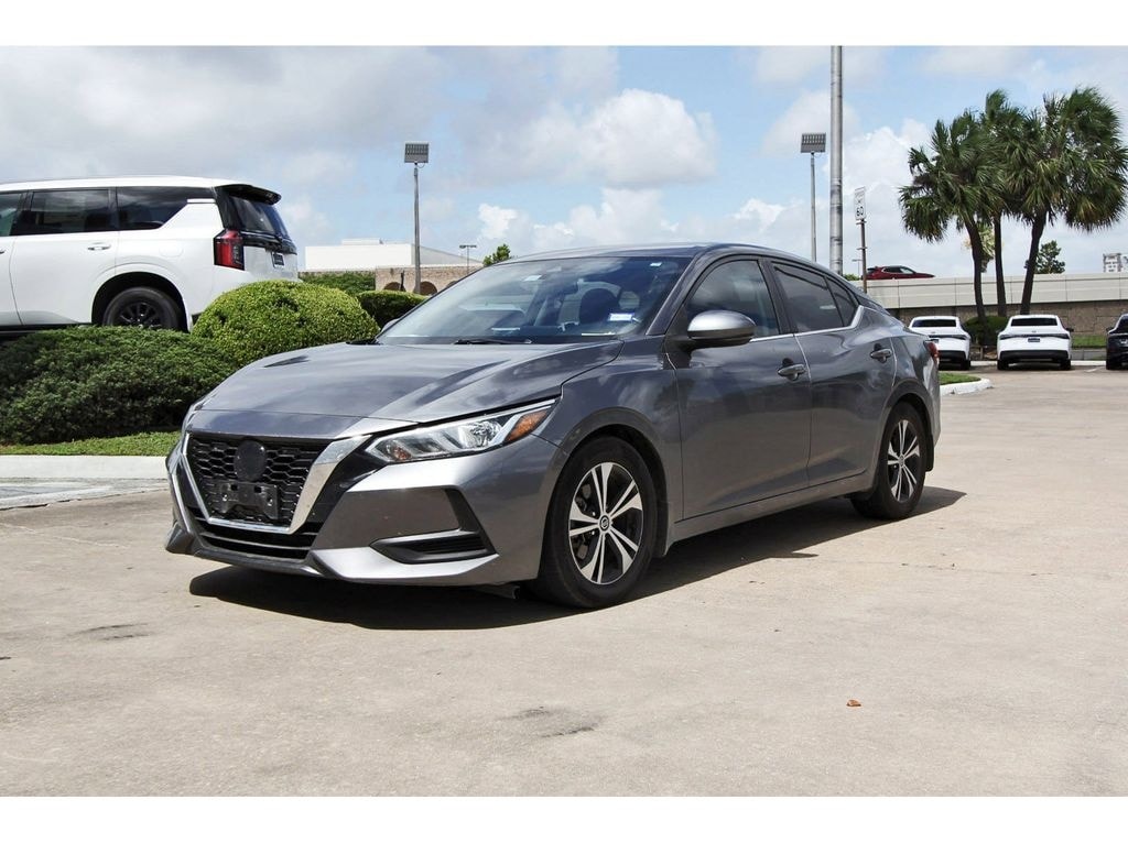 Used 2020 Nissan Sentra SV with VIN 3N1AB8CVXLY260214 for sale in Houston, TX
