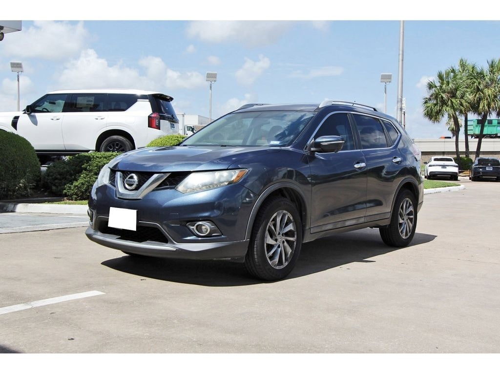 Used 2015 Nissan Rogue SL with VIN 5N1AT2MV3FC818189 for sale in Houston, TX