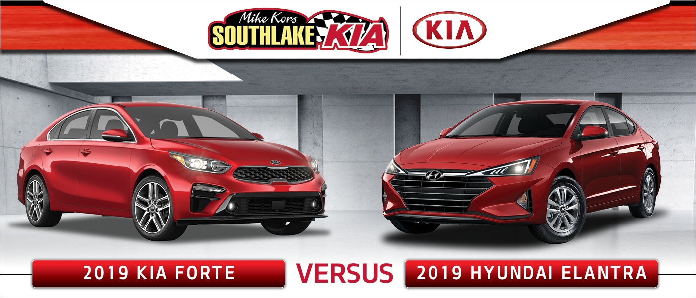 2019 Kia Forte vs. 2019 Hyundai Elantra How do they compare?