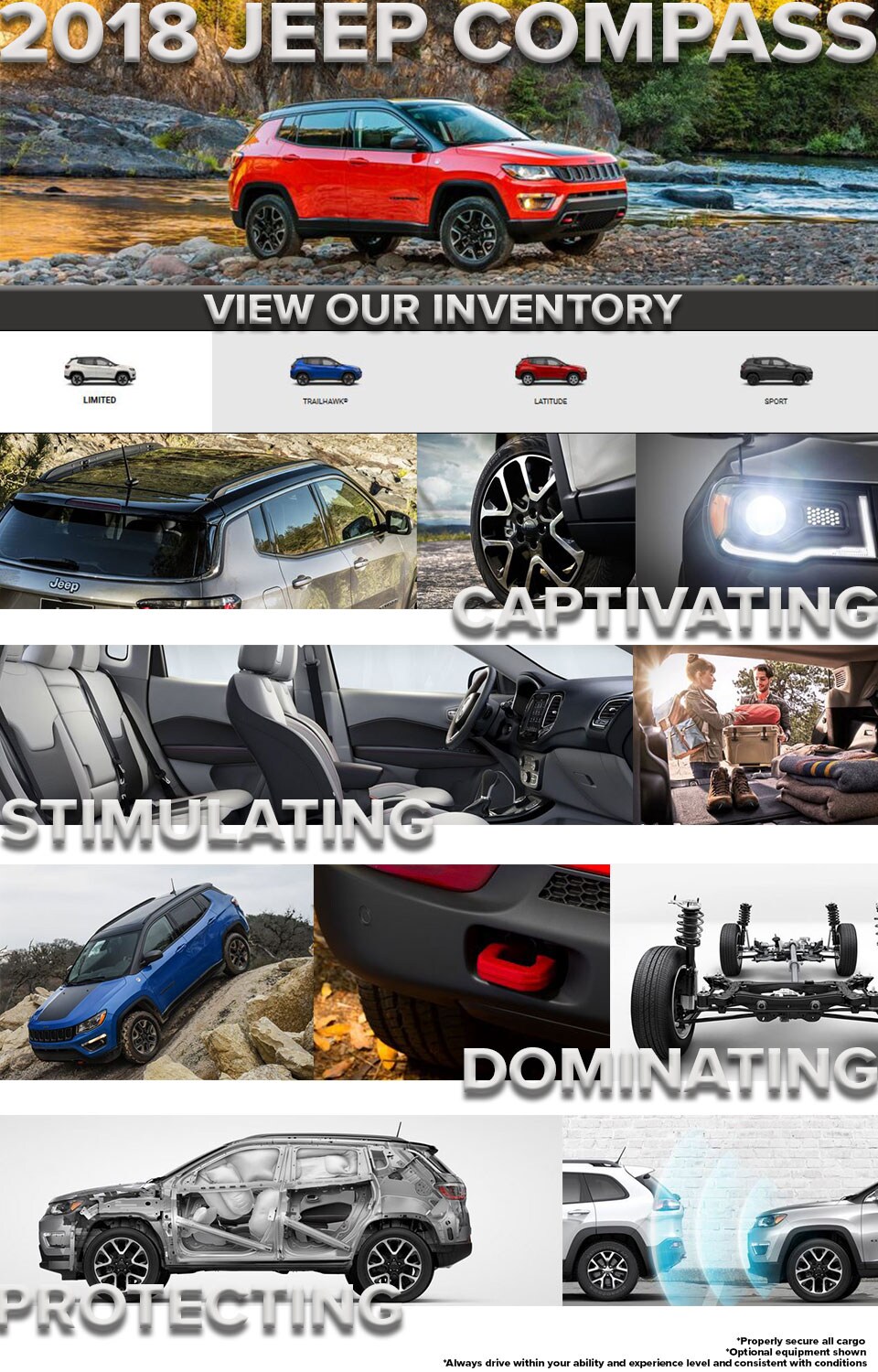 The All New 2018 Jeep Compass South Lake Motors Inc