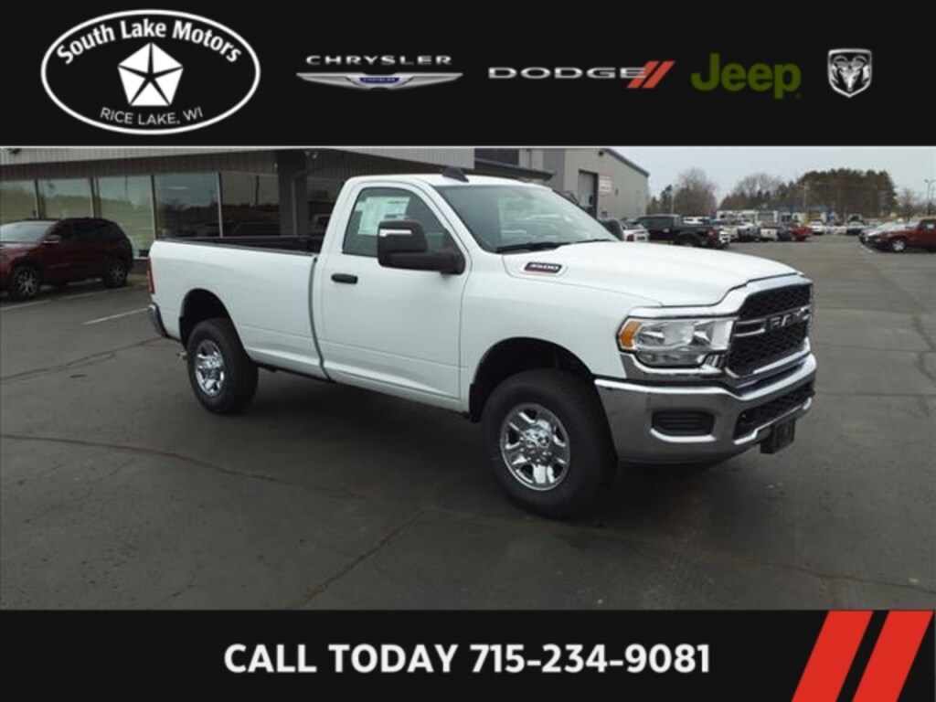 New 2024 Ram 3500 TRADESMAN REGULAR CAB 4X4 8' BOX for Sale in Rice Lake, WI VIN