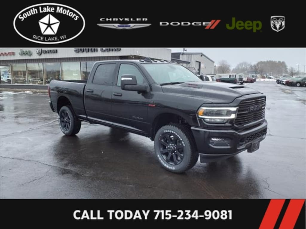 New 2024 Ram 2500 LARAMIE CREW CAB 4X4 6'4 BOX for Sale in Rice Lake, WI VIN 3C6UR5FL6RG202766