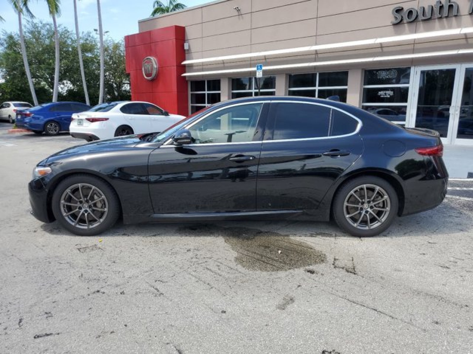 Used 2020 Alfa Romeo Giulia Base with VIN ZARFAMAN1L7632726 for sale in Miami, FL