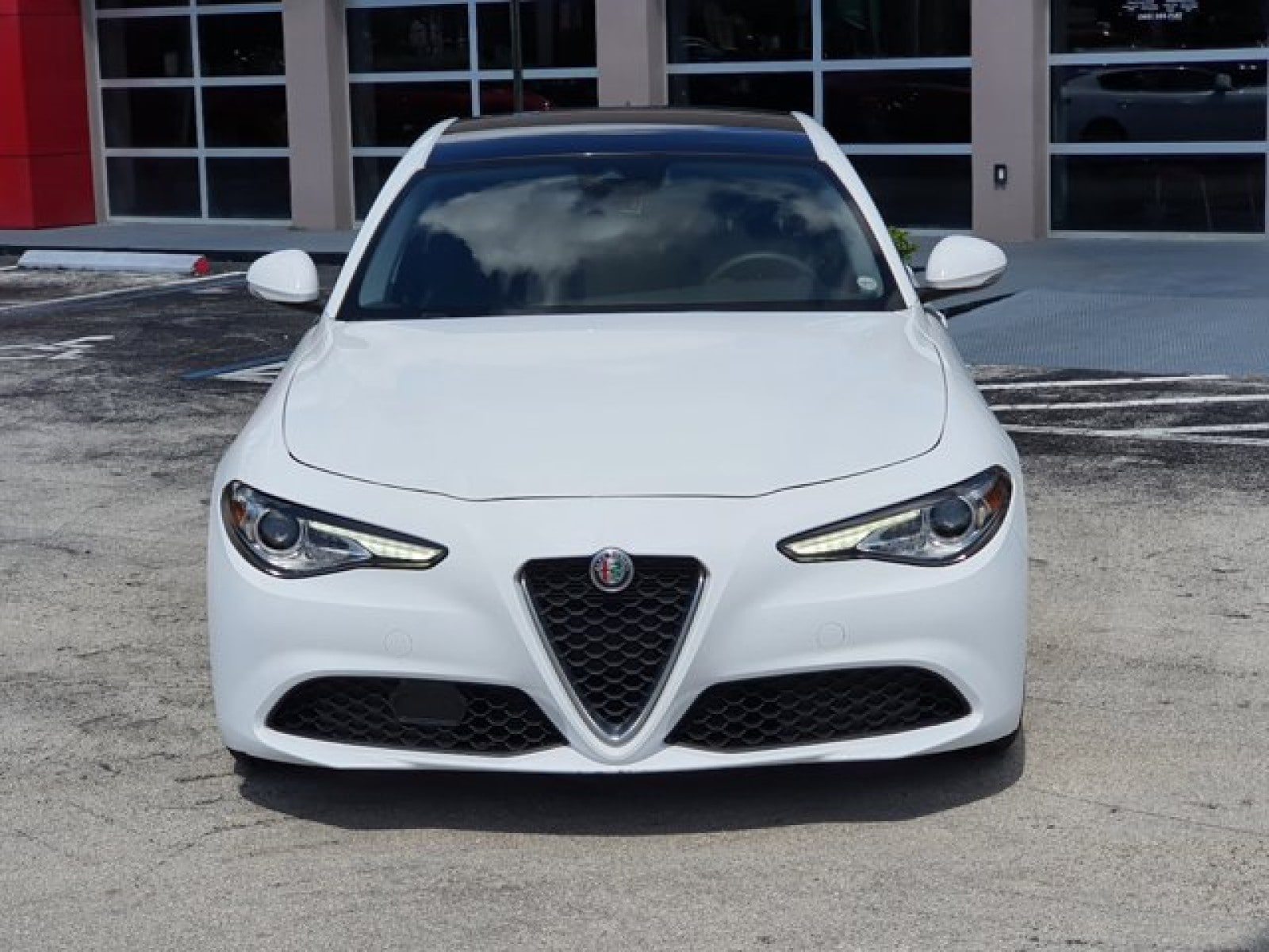 Used 2021 Alfa Romeo Giulia Base with VIN ZARFAMAN5M7640054 for sale in Miami, FL