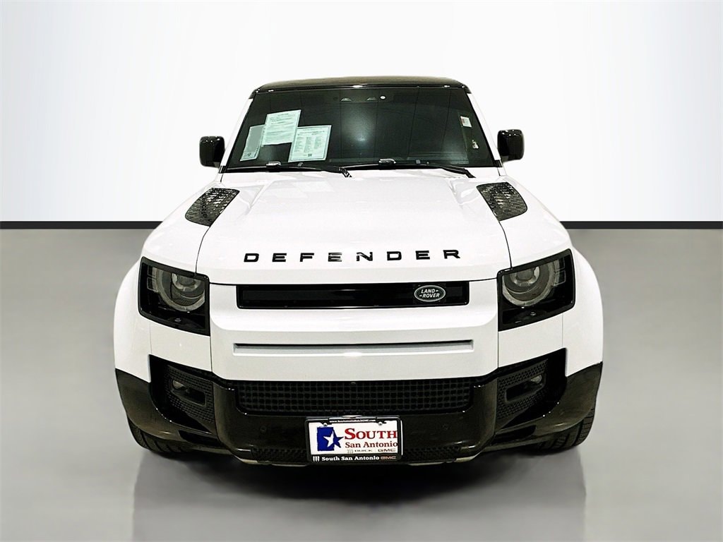 Used 2023 Land Rover Defender V8 with VIN SALEWEEE1P2122279 for sale in San Antonio, TX