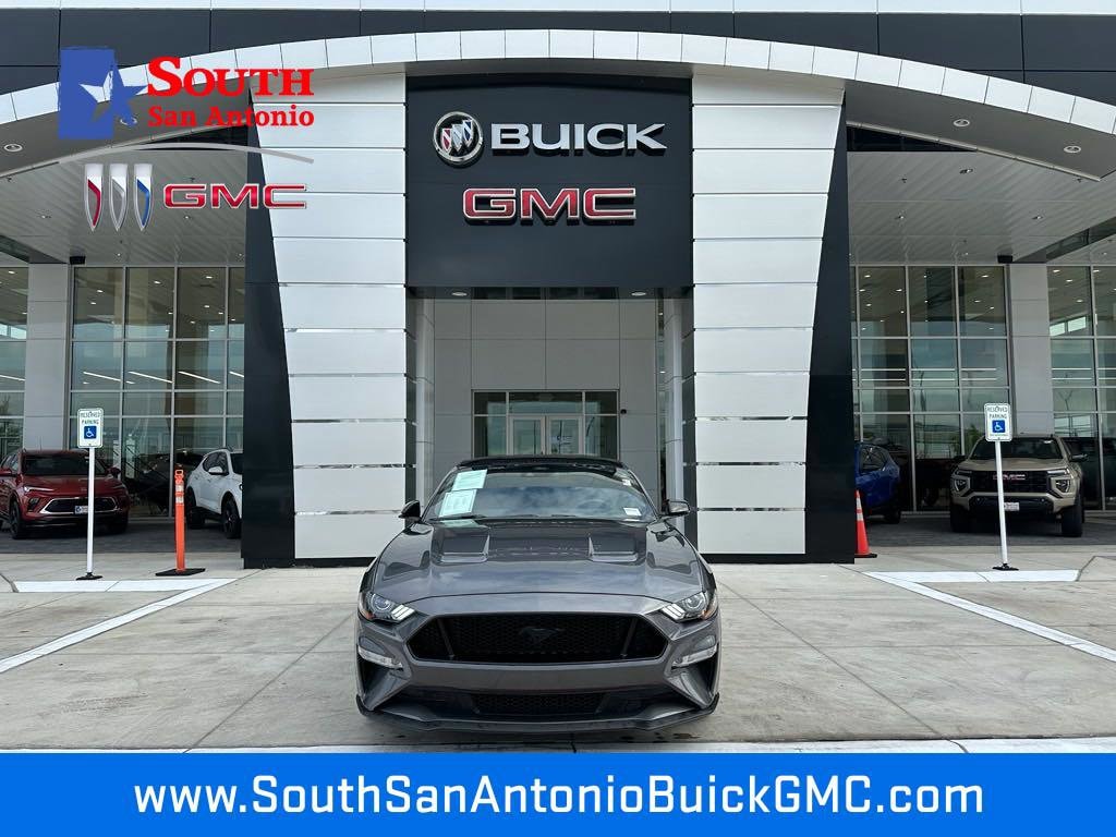 Used 2021 Ford Mustang GT Premium with VIN 1FA6P8CF4M5138384 for sale in San Antonio, TX