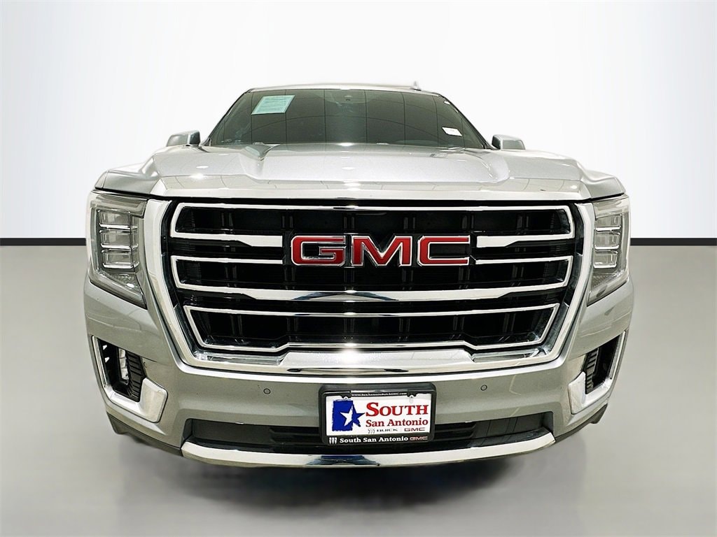 Used 2023 GMC Yukon SLT with VIN 1GKS1BKD9PR163192 for sale in San Antonio, TX