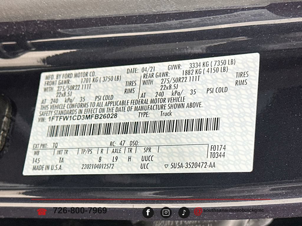 2021 Ford F-150 Limited - Photo 32