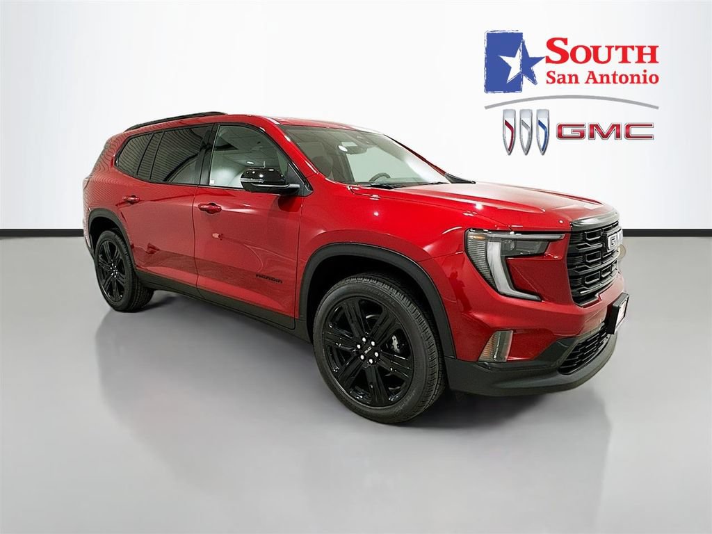 Volcanic Red Tintcoat 2026 GMC Acadia SUV / Crossover Front-Wheel Drive Automatic