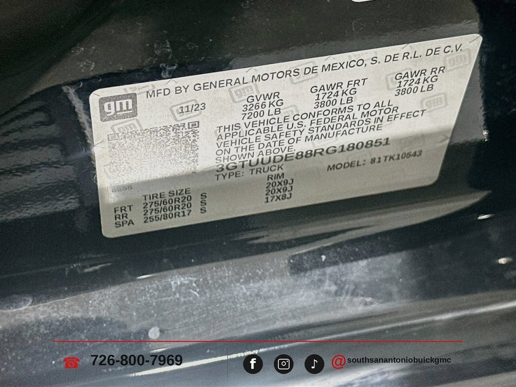 2024 GMC Sierra 1500 SLT - Photo 33