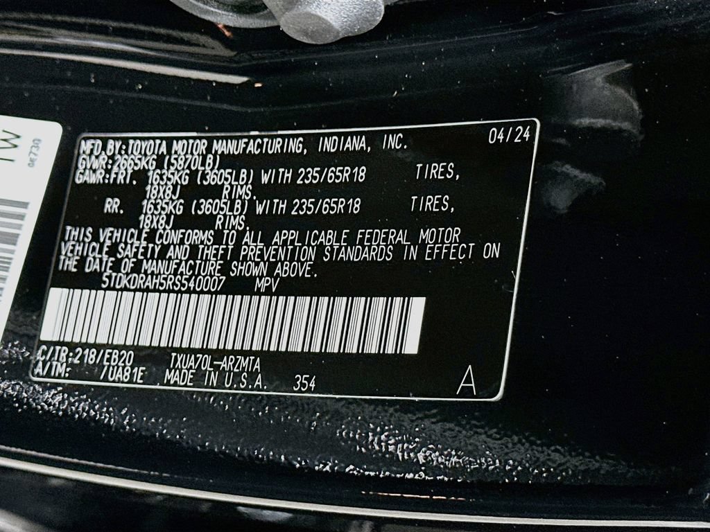 2024 Toyota Highlander XLE - Photo 32
