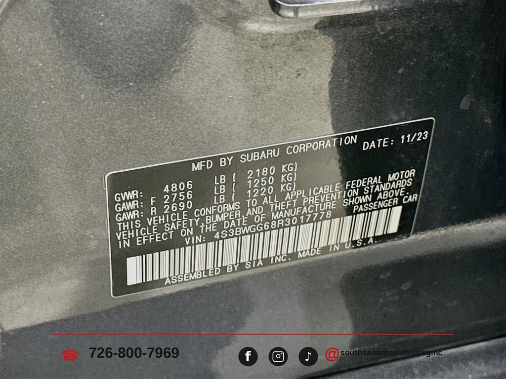 2024 Subaru Legacy Sport - Photo 33