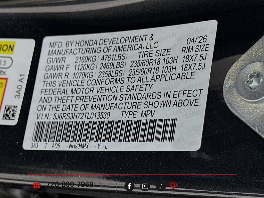 2026 Honda CR-V EX-L - Photo 32