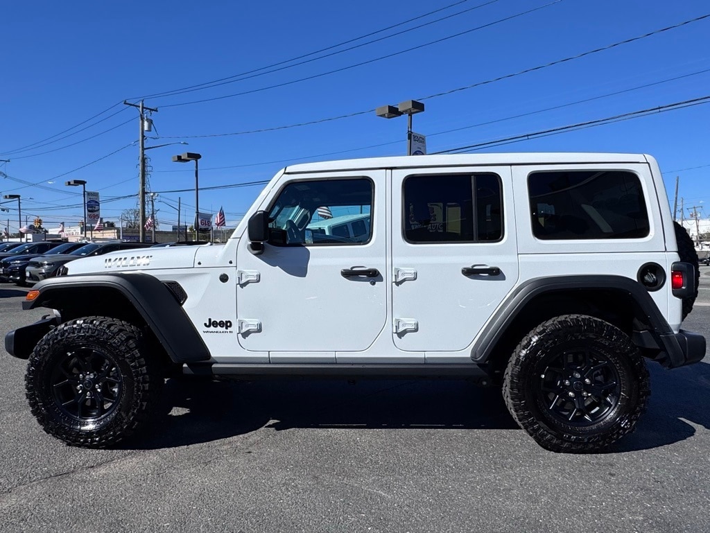 New 2025 Jeep Wrangler Willys Sport Utility