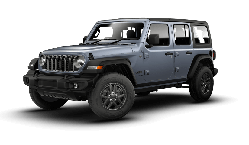 2026 WRANGLER 4-DOOR SPORT in Anvil Clear Coat
