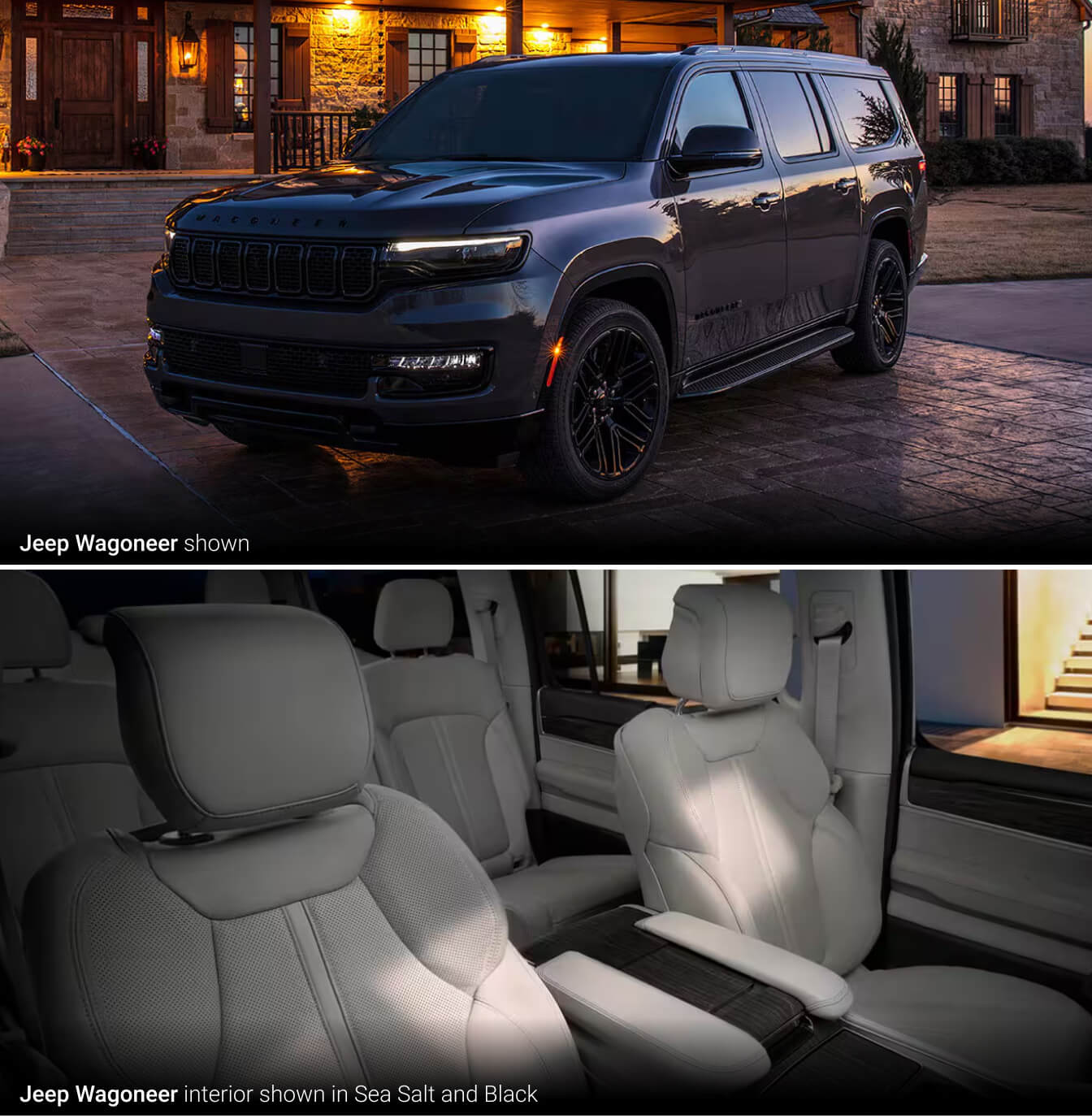 Jeep Wagoneer Exterior and Interior