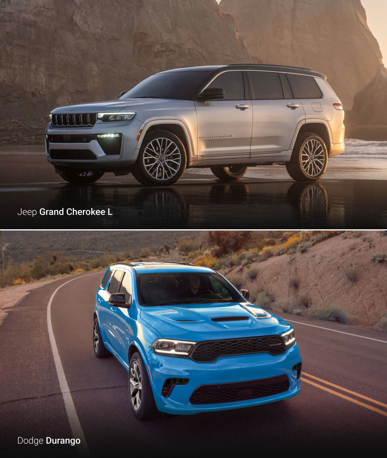 Jeep Grand Cherokee L vs. Dodge Durango Specs