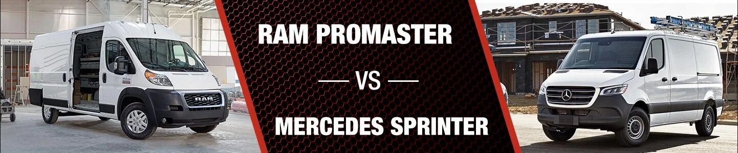 Ram Promaster compared against mercedes sprinter