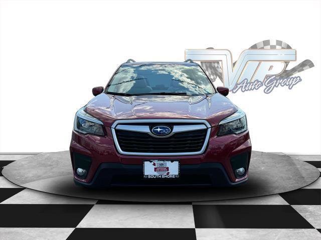 Used 2021 Subaru Forester Premium with VIN JF2SKAFC2MH518016 for sale in Lindenhurst, NY