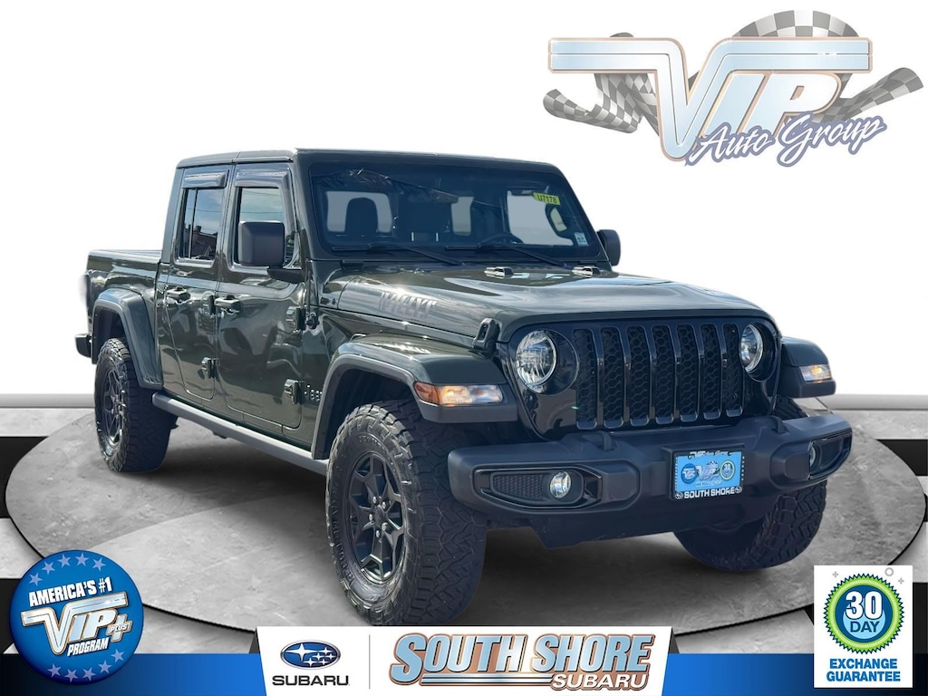 Used 2022 Jeep Gladiator Willys Sport Truck Crew Cab