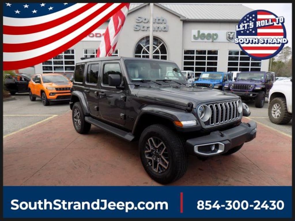 New 2026 Jeep Wrangler Sahara Sport Utility
