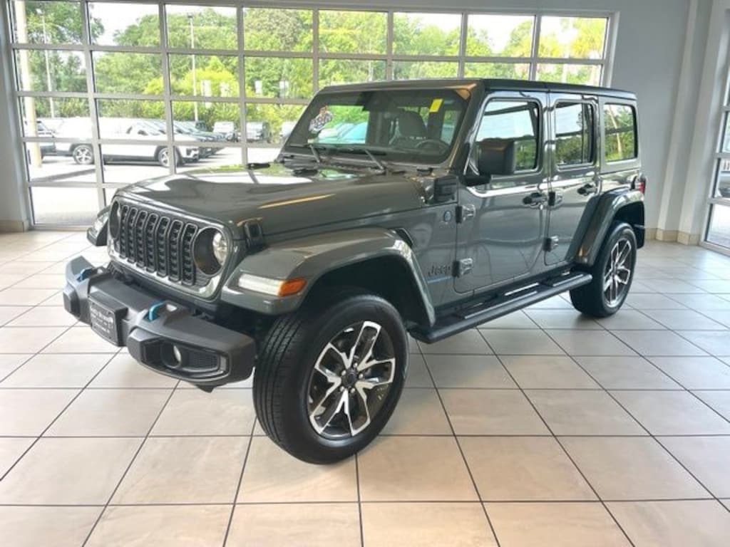Certified 2024 Jeep Wrangler Sport S 4xe SUV