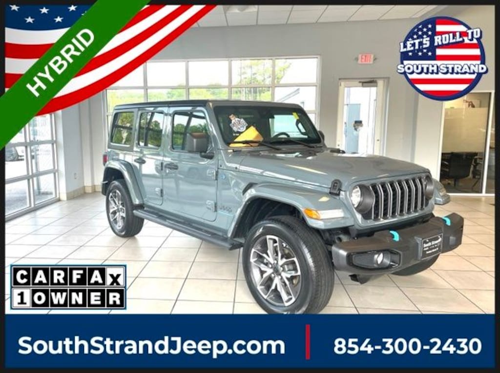 Certified 2024 Jeep Wrangler Sport S 4xe SUV