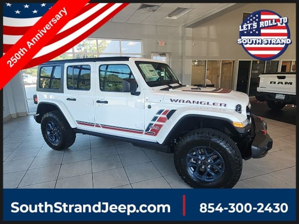 New 2026 Jeep Wrangler America 250th Edition Sport Utility