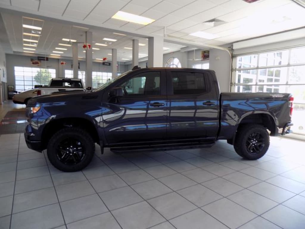 Certified 2023 Chevrolet Silverado 1500 Custom Trail Boss Truck Crew Cab