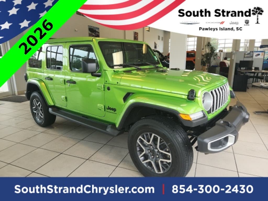 New 2026 Jeep Wrangler Sahara Sport Utility
