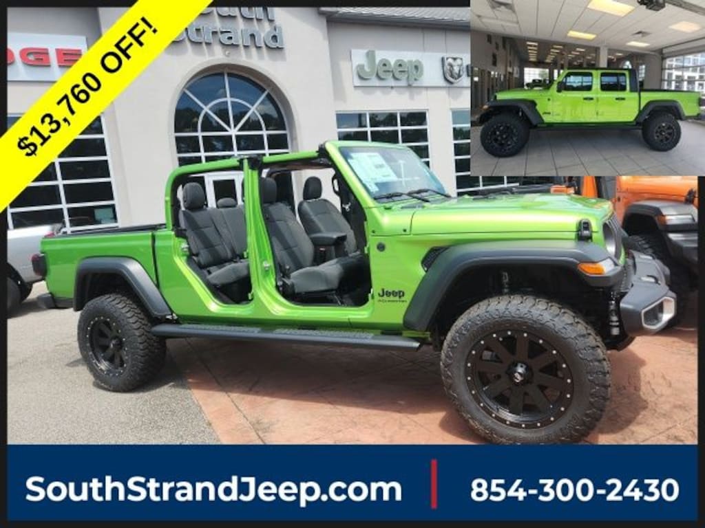 New 2025 Jeep Gladiator Sport S w/Mopar Lift Pickup