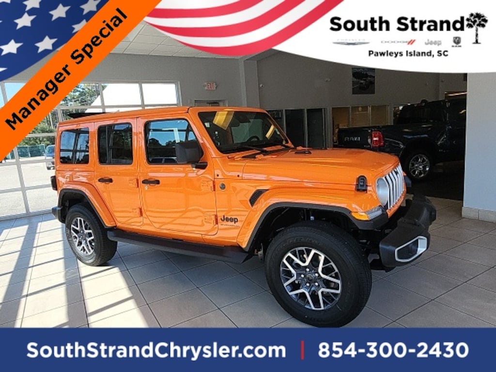 New 2025 Jeep Wrangler Sahara Sport Utility