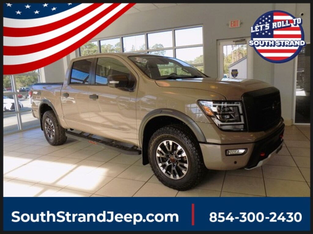 Certified 2023 Nissan Titan PRO-4X Truck Crew Cab