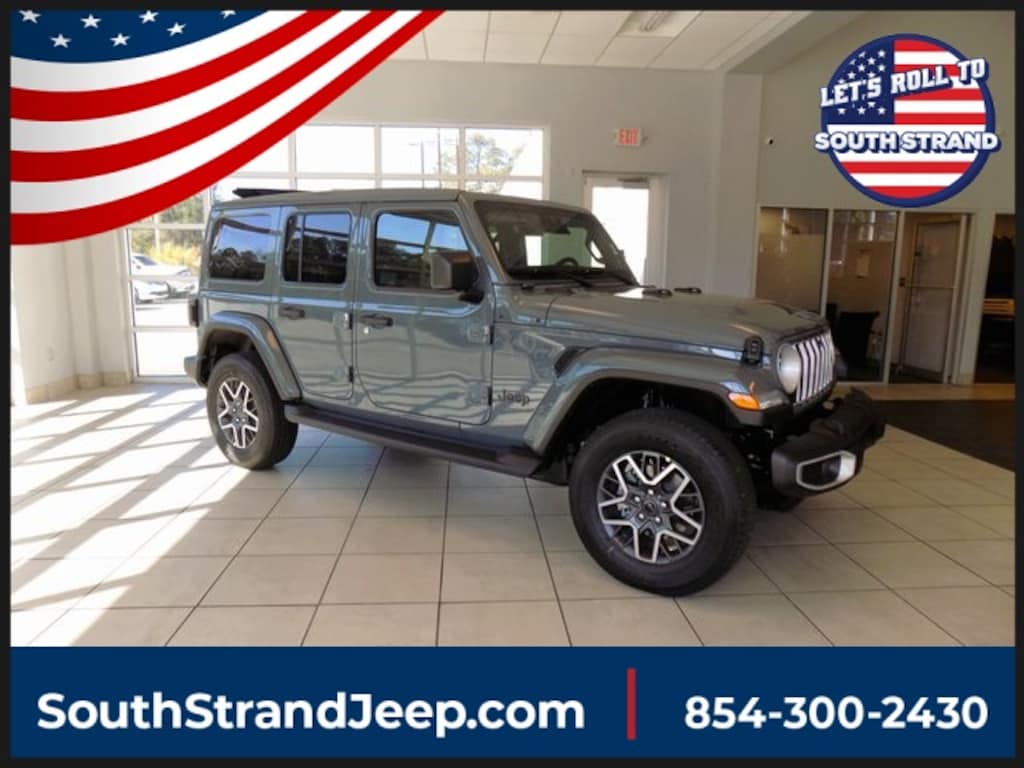 New 2026 Jeep Wrangler Sahara Sport Utility